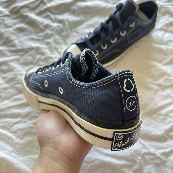 Converse Fragment Design x Moncler x Chuck 70 Low Men\'s Shoes 172323C Size 3 main image 16